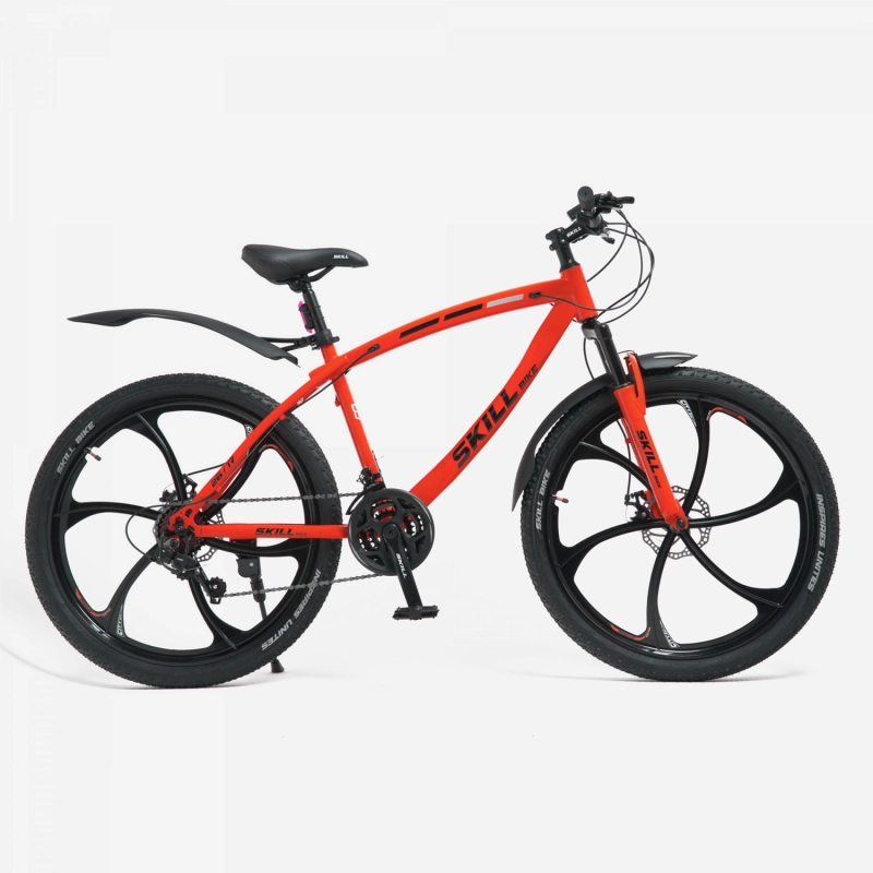 Велосипед на литых дисках SKILL BIKE 2600